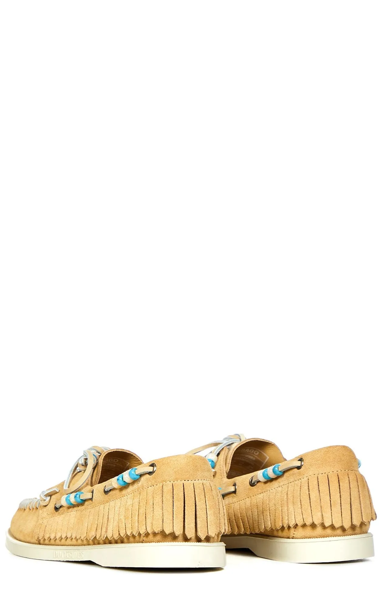 Alanui X Sebago Fringed Loafers