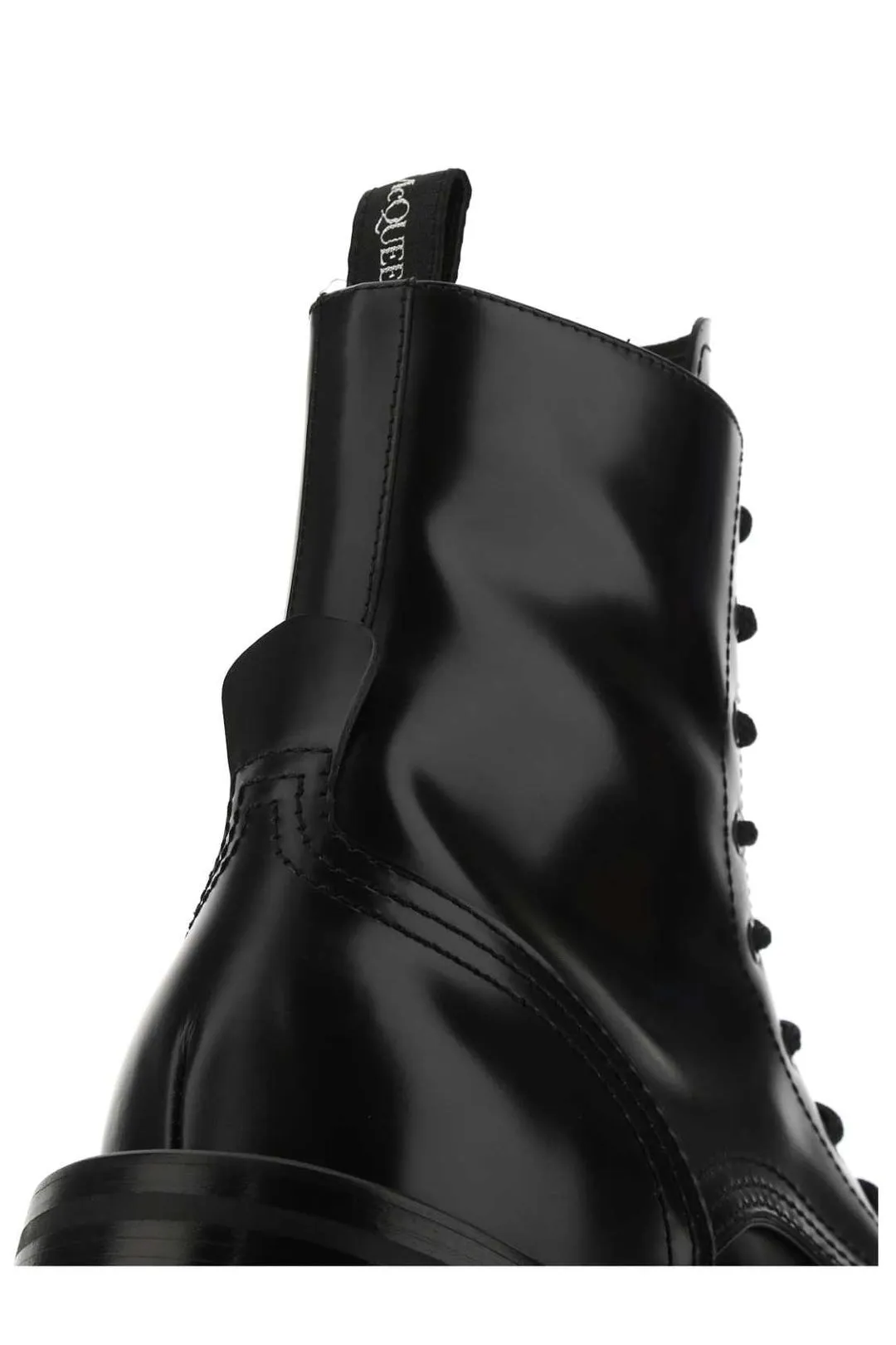Alexander McQueen Ankle Lace-Up Boots