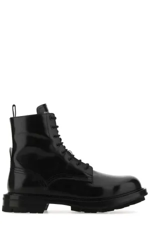 Alexander McQueen Ankle Lace-Up Boots