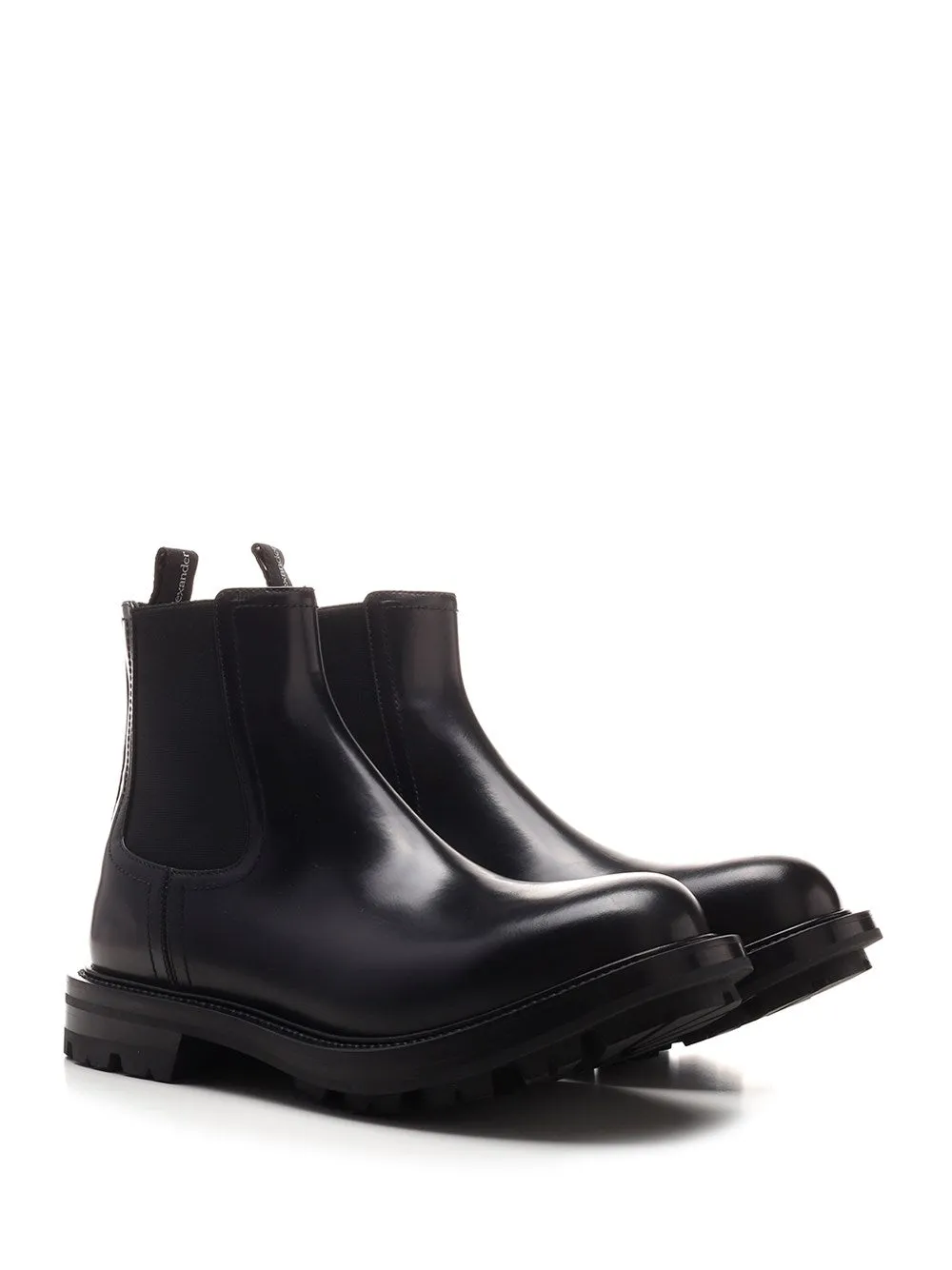 Alexander McQueen Chunky Sole Ankle Boots