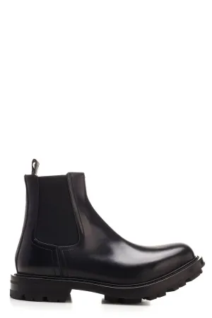 Alexander McQueen Chunky Sole Ankle Boots