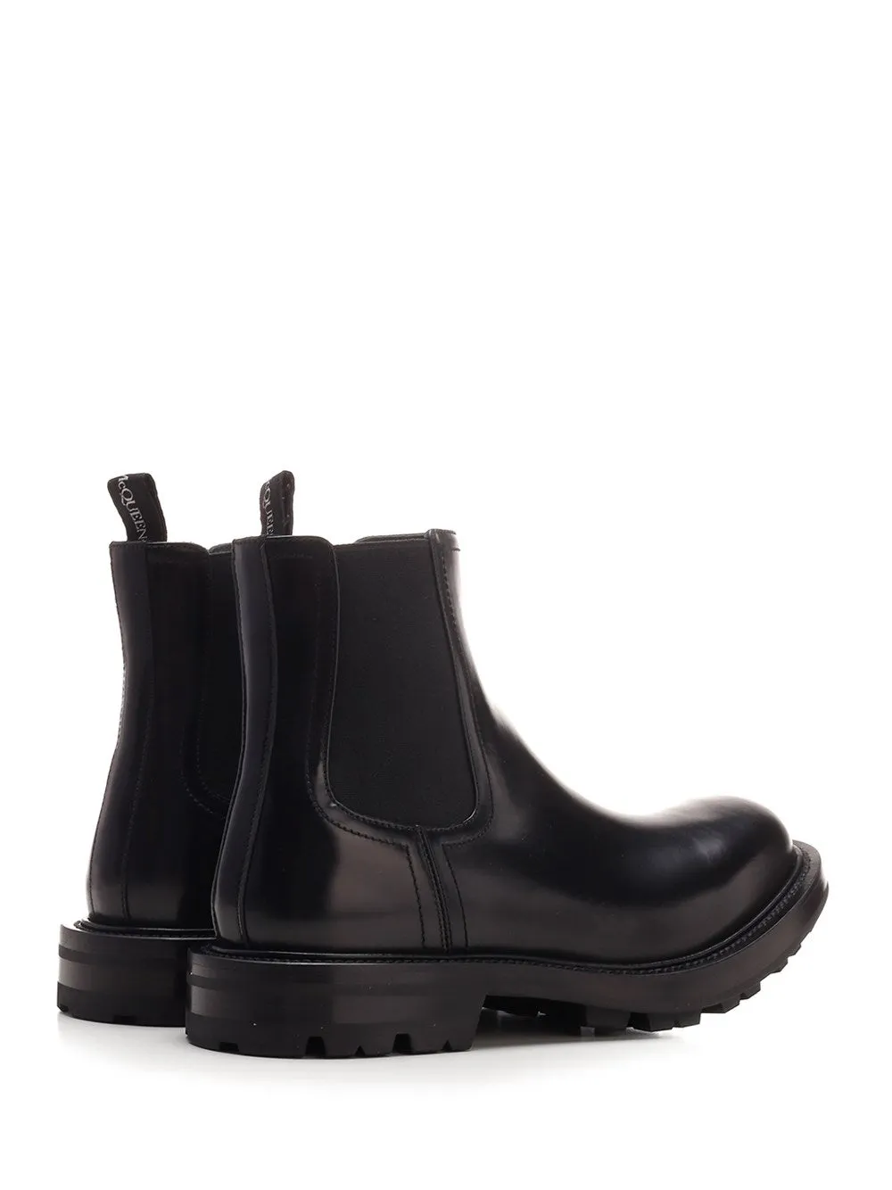 Alexander McQueen Chunky Sole Ankle Boots