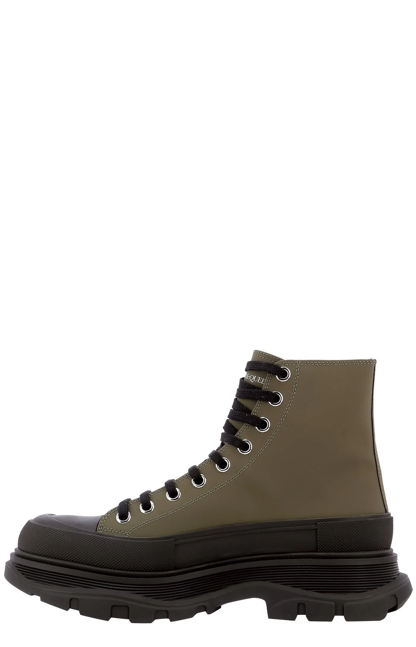 Alexander McQueen Lace-Up Ankle Boots