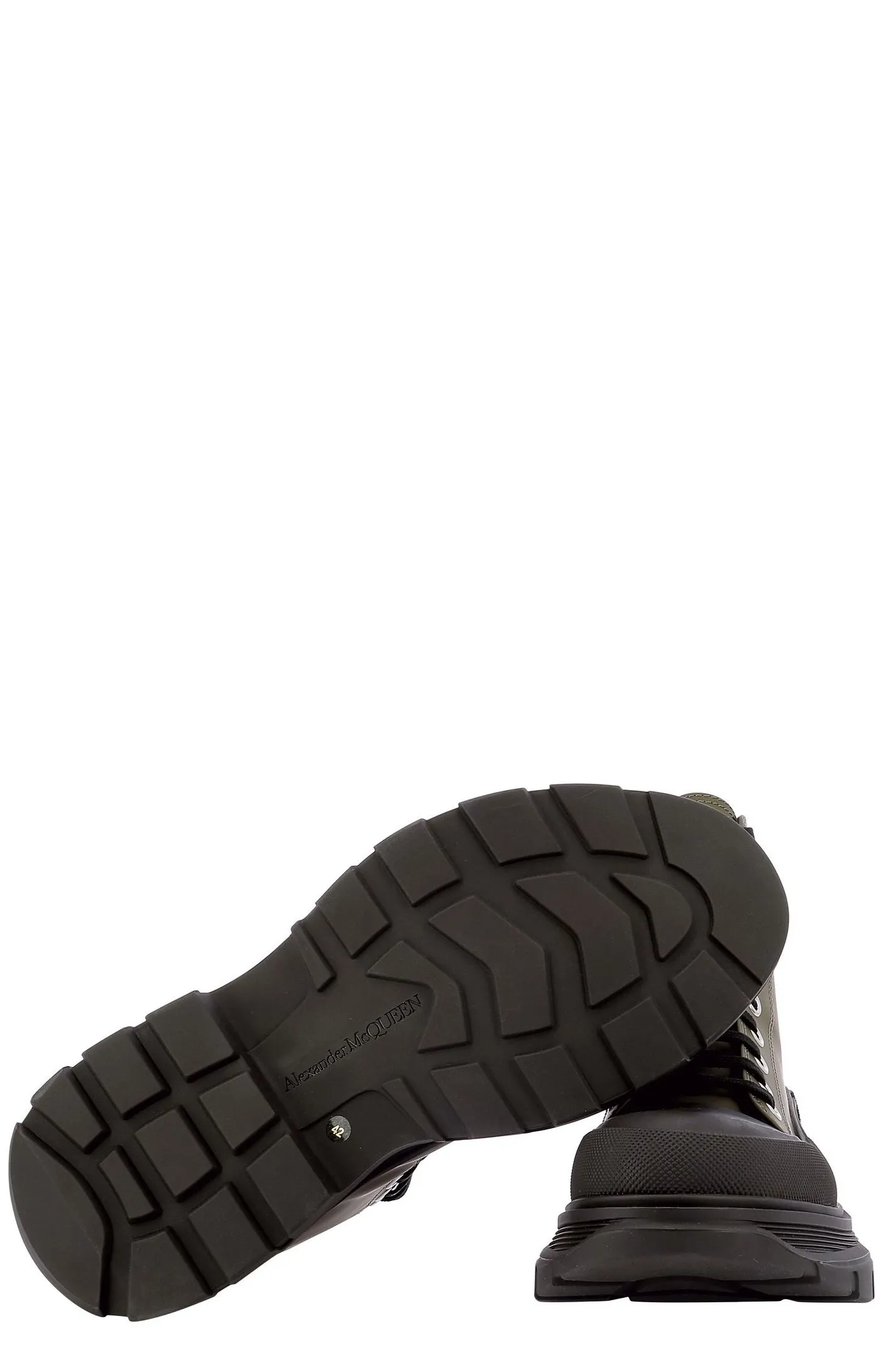 Alexander McQueen Lace-Up Ankle Boots