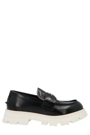 Alexander McQueen Oversize Sole Slip-On Loafers