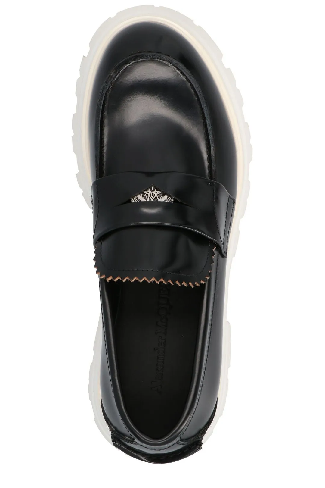 Alexander McQueen Oversize Sole Slip-On Loafers