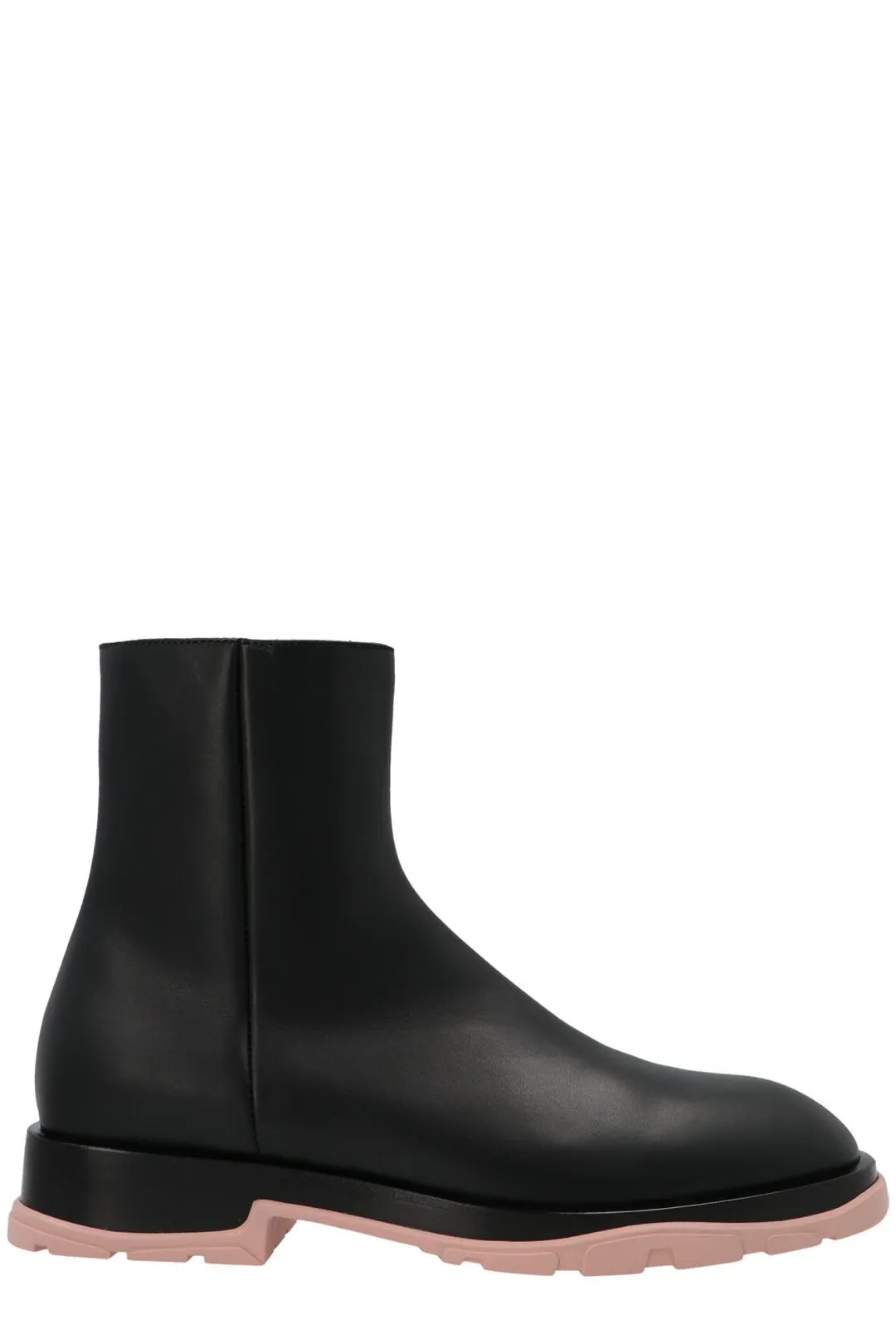 Alexander McQueen Slim Tread Slip-On Ankle Boots