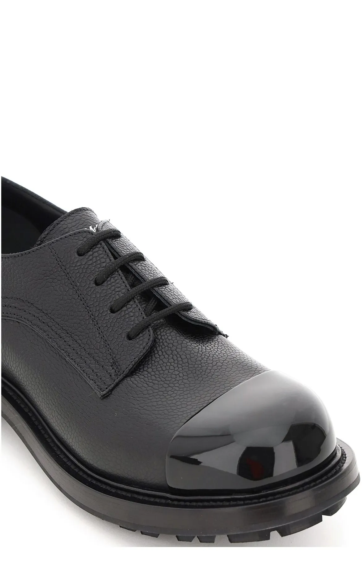 Alexander McQueen Toe-Cap Lace-Up Shoes