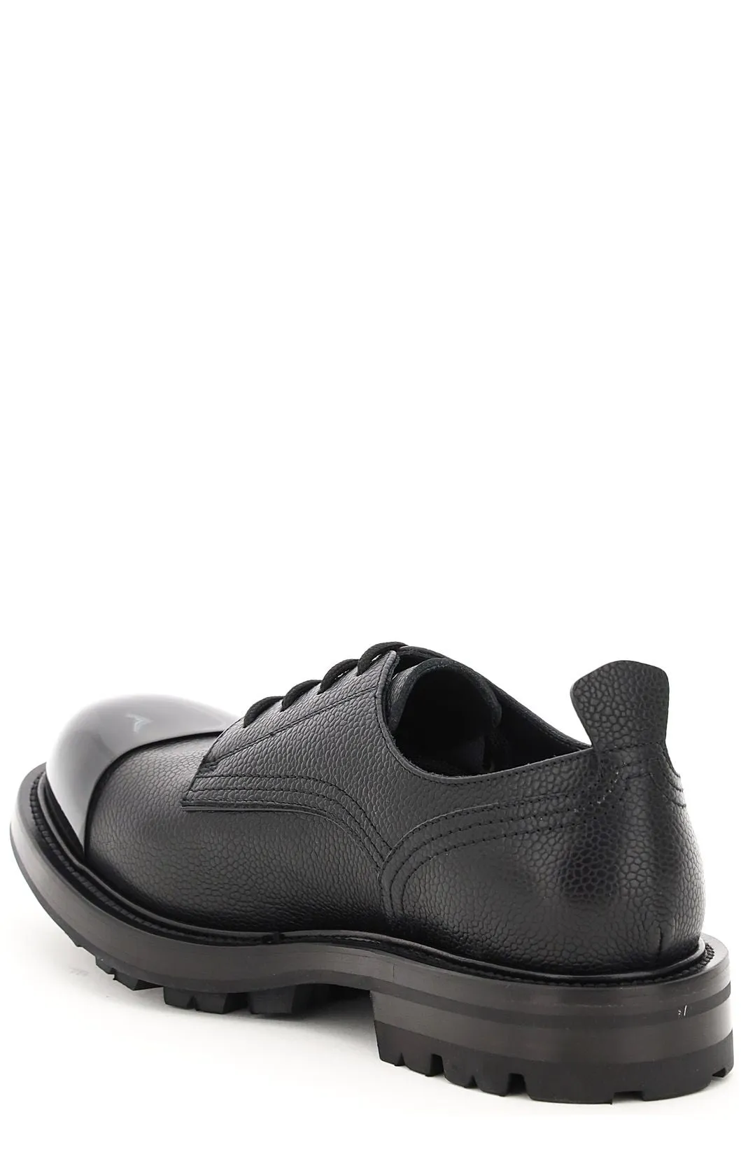 Alexander McQueen Toe-Cap Lace-Up Shoes