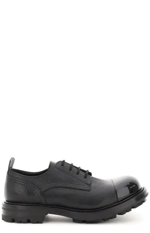 Alexander McQueen Toe-Cap Lace-Up Shoes