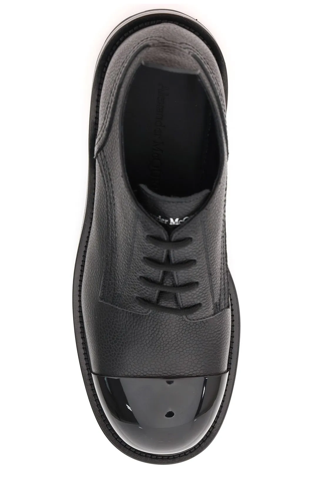 Alexander McQueen Toe-Cap Lace-Up Shoes
