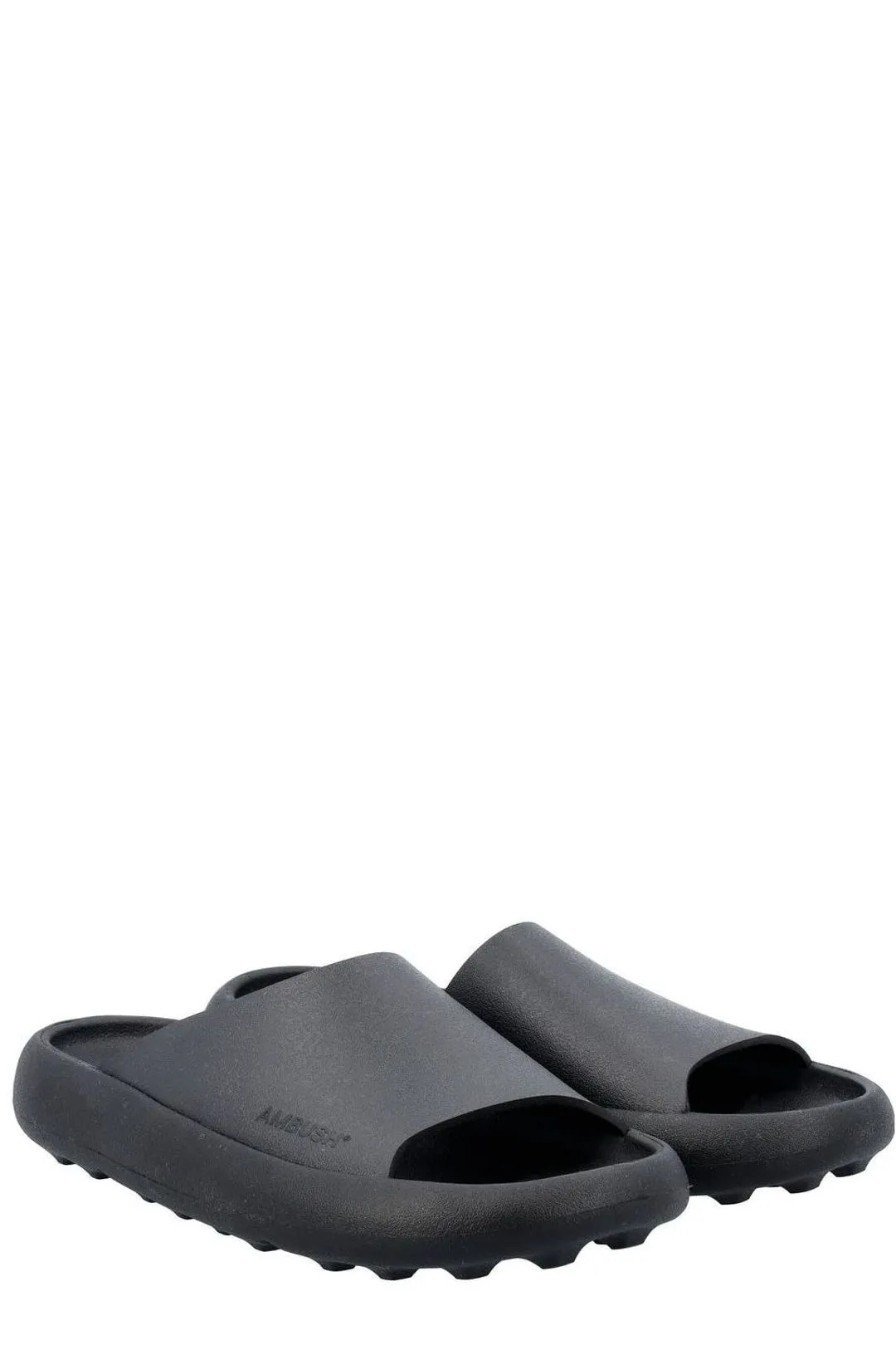 Ambush Logo Detailed Open Toe Sliders