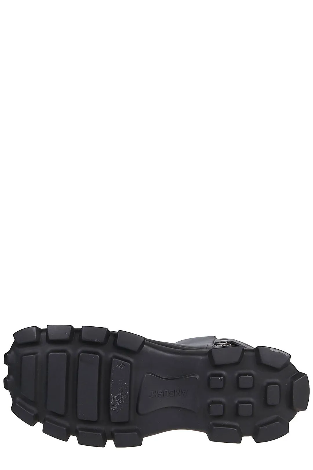 Ambush Logo Embossed Square Toe Boots