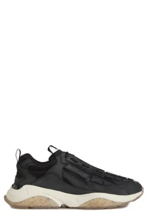 Amiri Bone Runner Panelled Low-Top Sneakers