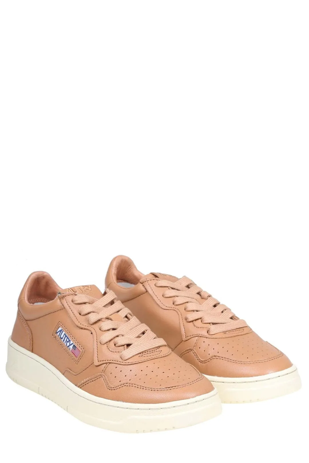 Autry Logo Embroidered Low-Top Sneakers