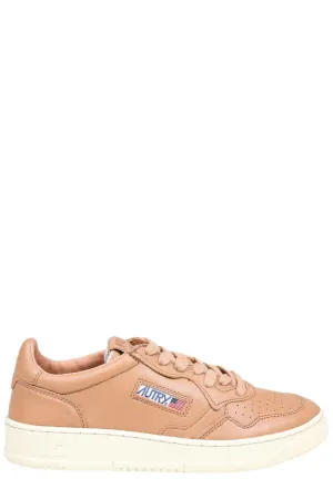 Autry Logo Embroidered Low-Top Sneakers