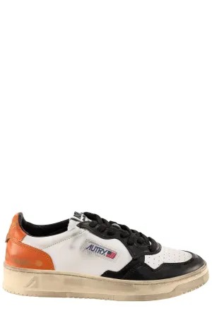 Autry Medalist Lace-Up Sneakers