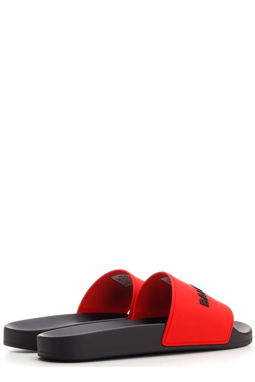 Balenciaga Logo Embossed Slides