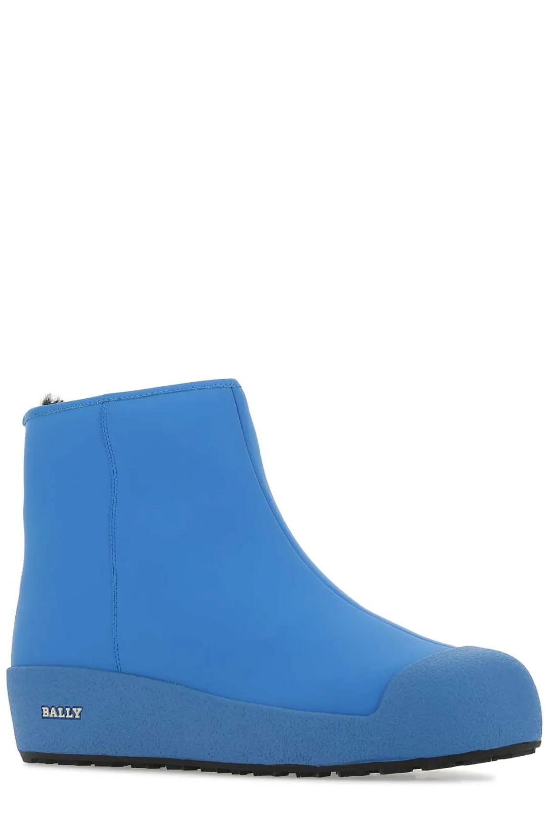 Bally Guard Logo Plaque Round Toe Ankle Boots