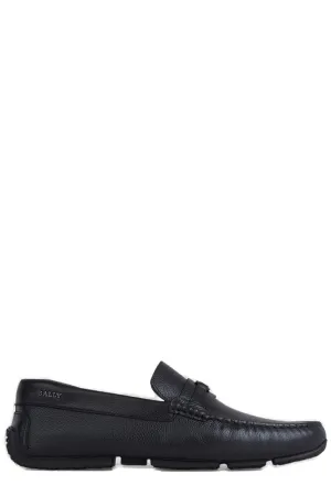 Bally Horsebit Detailed Round Toe Loafers