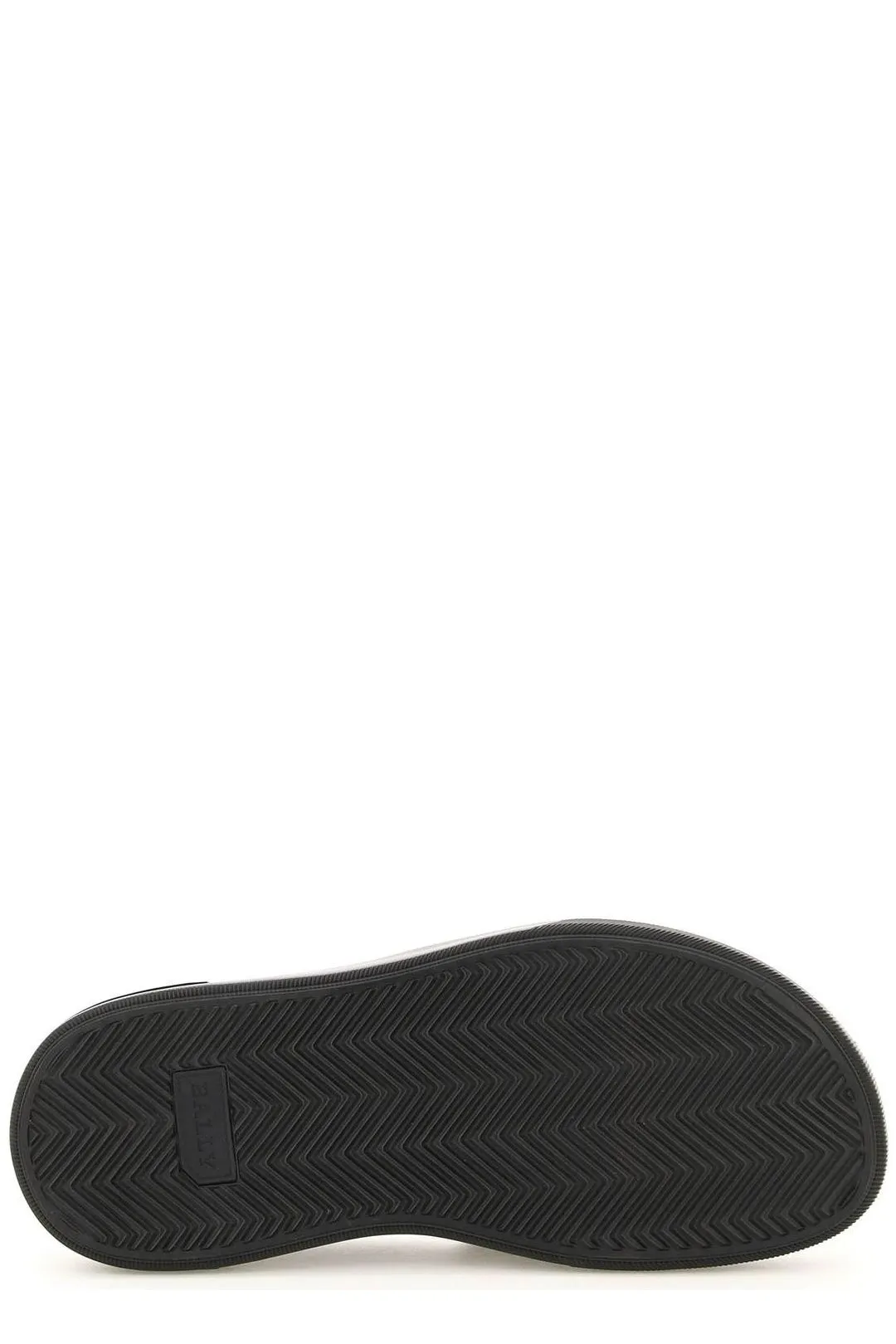Bally Jaxons Logo Plaque Slip-On Slides