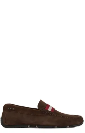 Bally Pearce Logo Detailed Slip-On Loafers