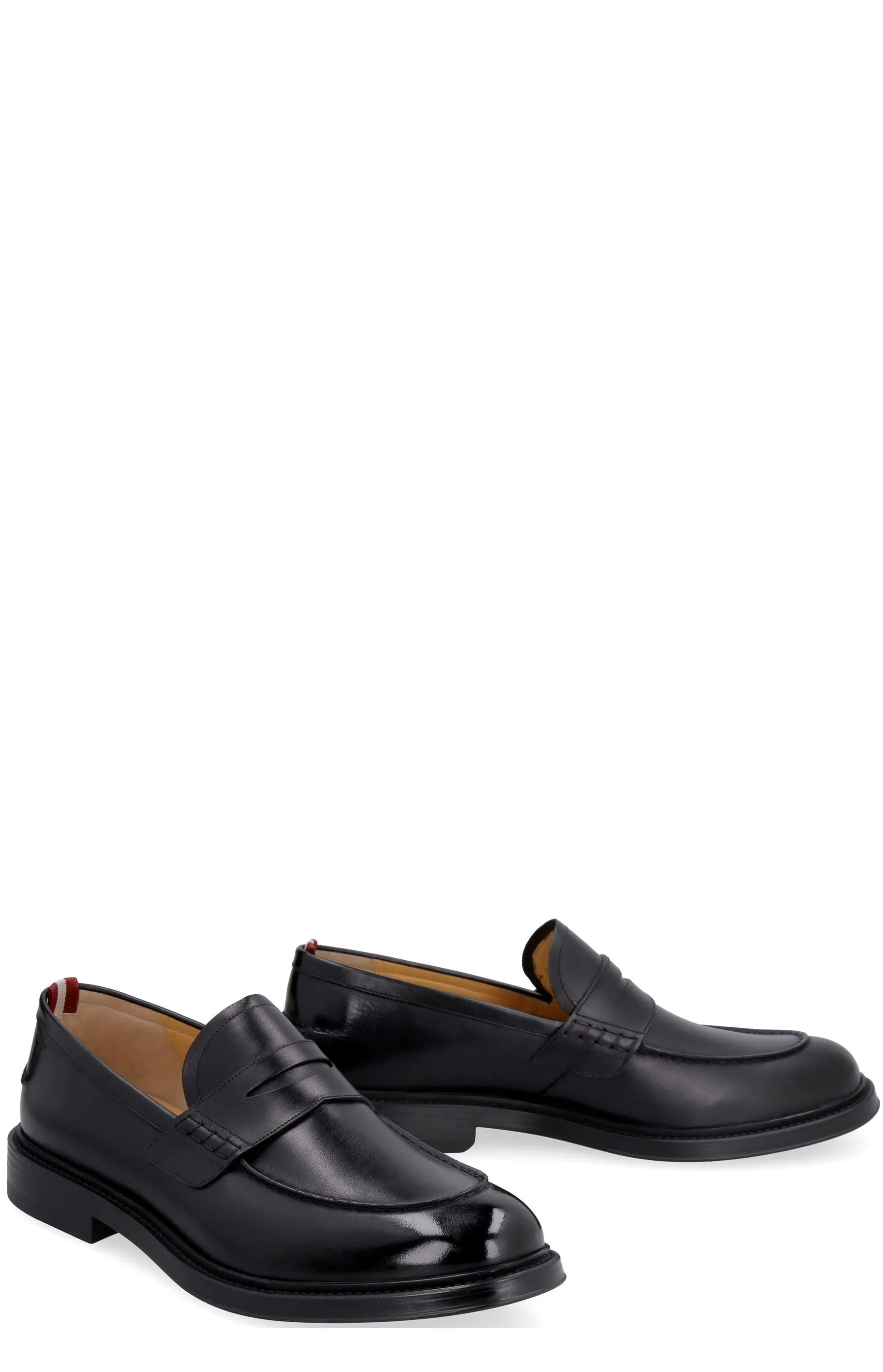 Bally Slip-On Almond-Toe Loafers