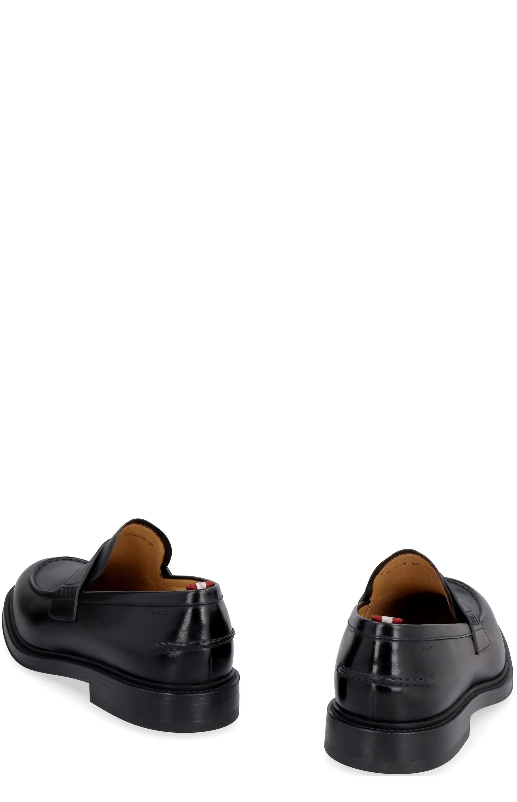 Bally Slip-On Almond-Toe Loafers