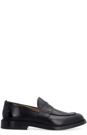 Bally Slip-On Almond-Toe Loafers