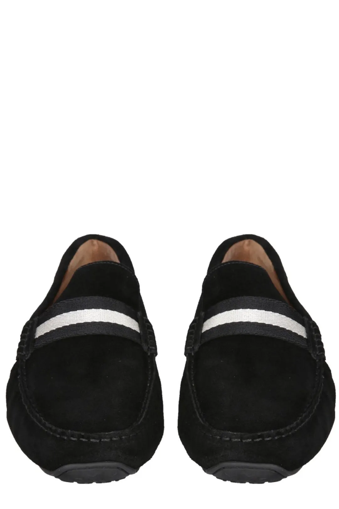 Bally Stripe Detailed Slip-On Loafers