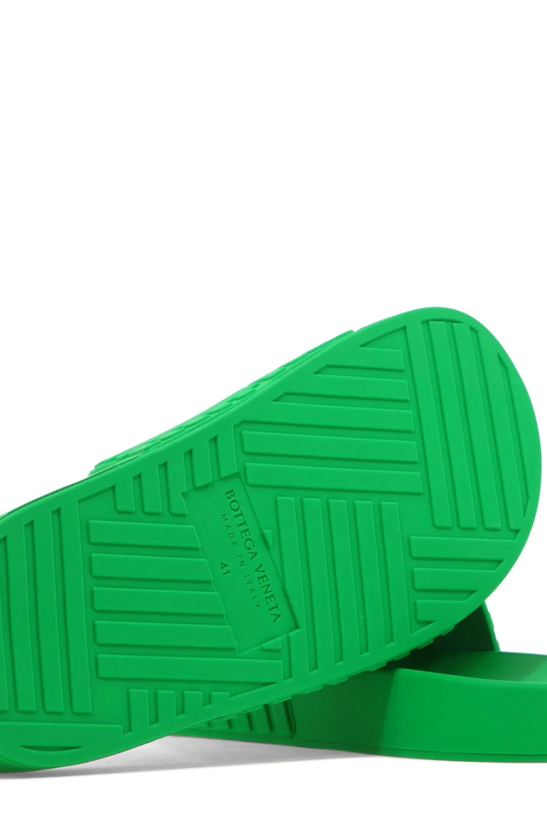 Bottega Veneta Embossed Open-Toe Slides