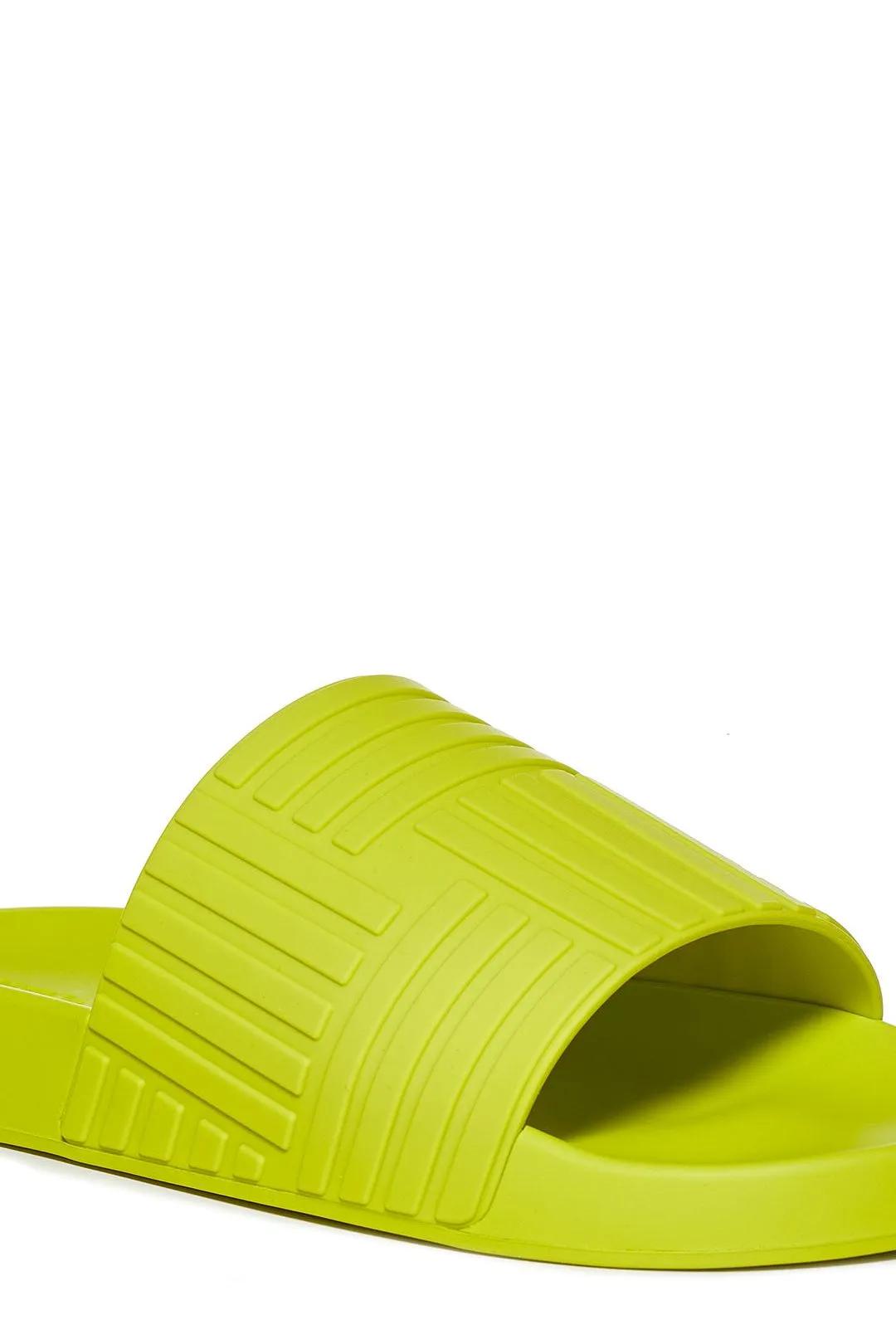 Bottega Veneta Embossed Open-Toe Slides