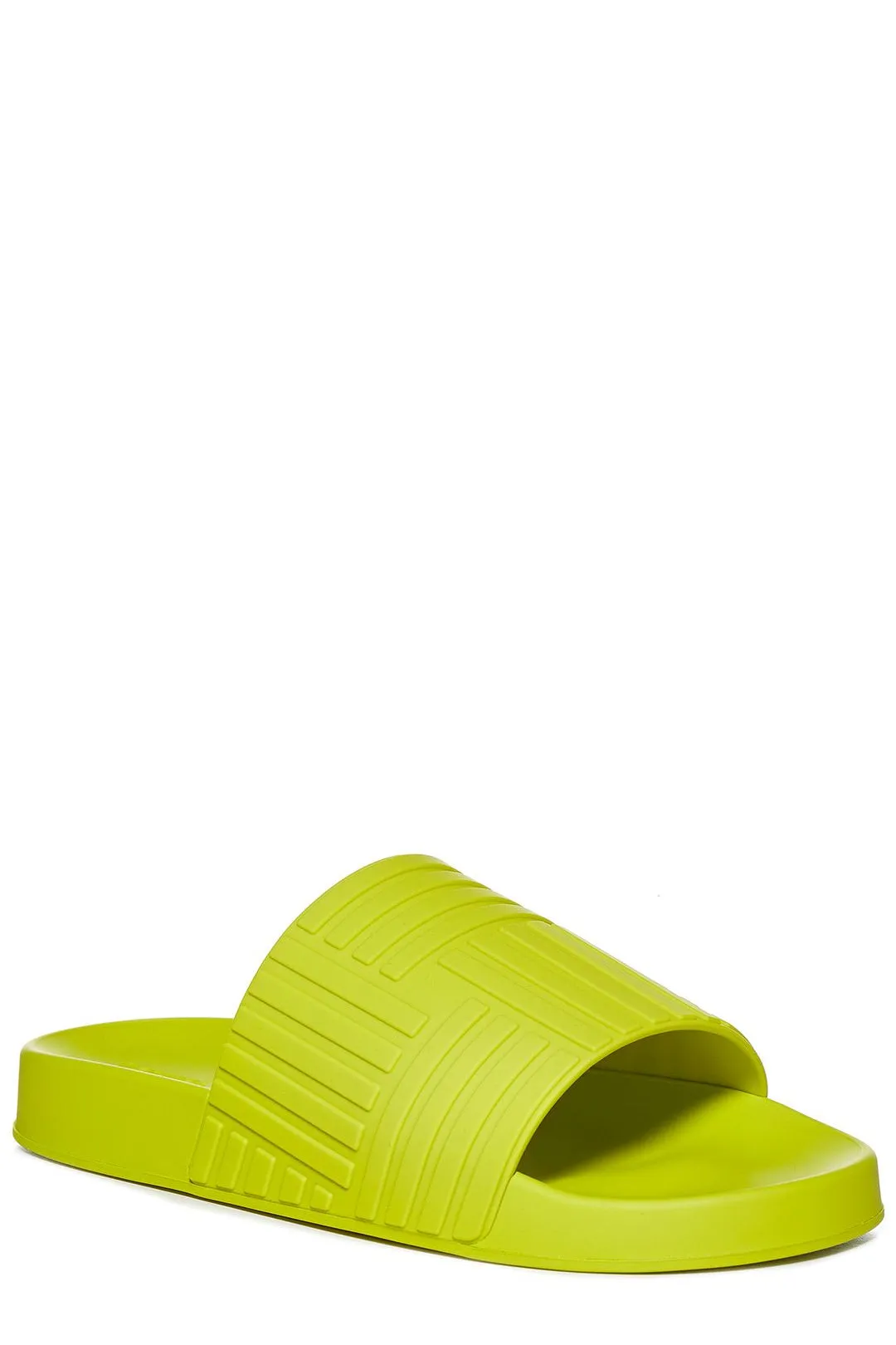 Bottega Veneta Embossed Open-Toe Slides