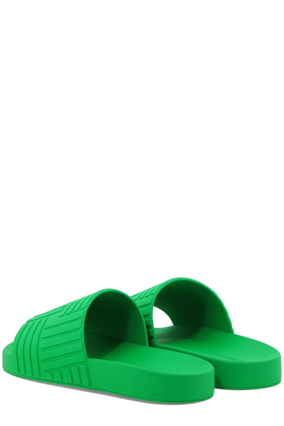 Bottega Veneta Embossed Open-Toe Slides
