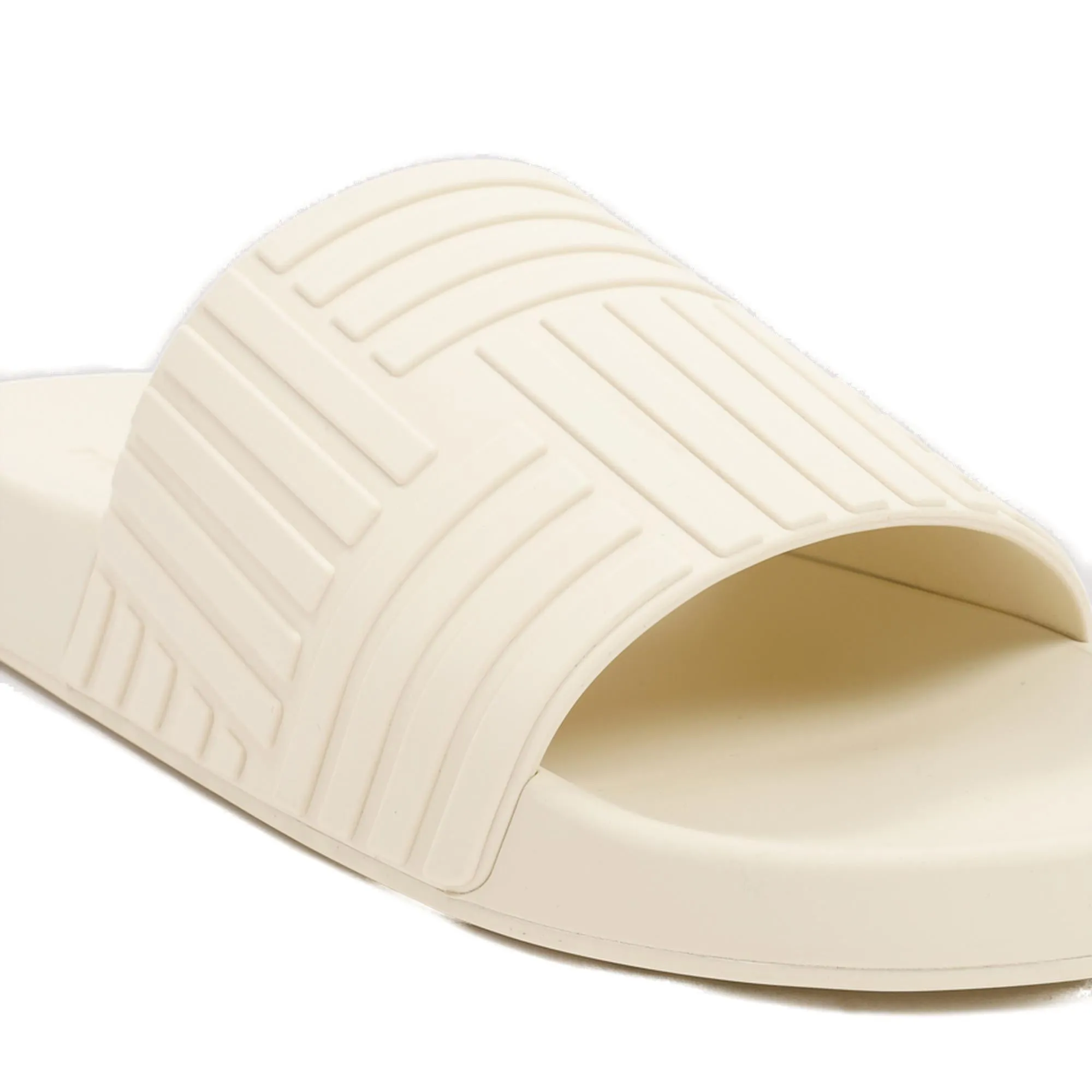 Bottega Veneta Embossed Open-Toe Slides