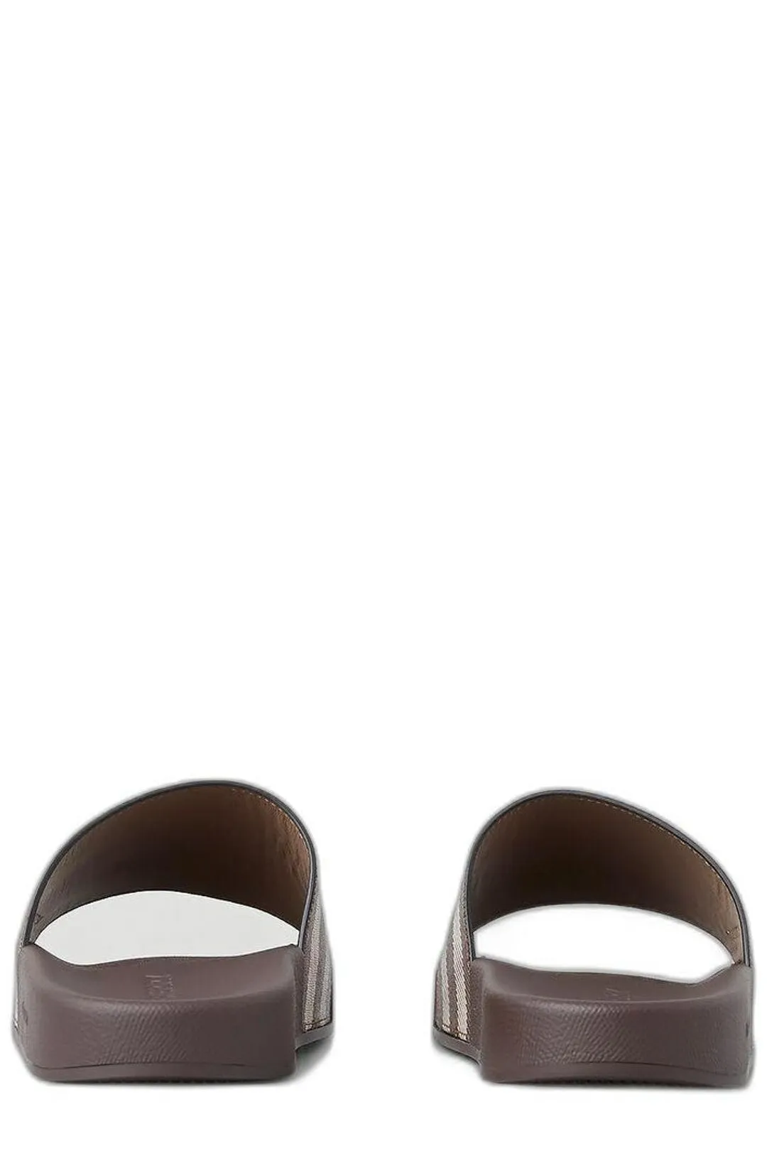 Burberry Check Print Slides