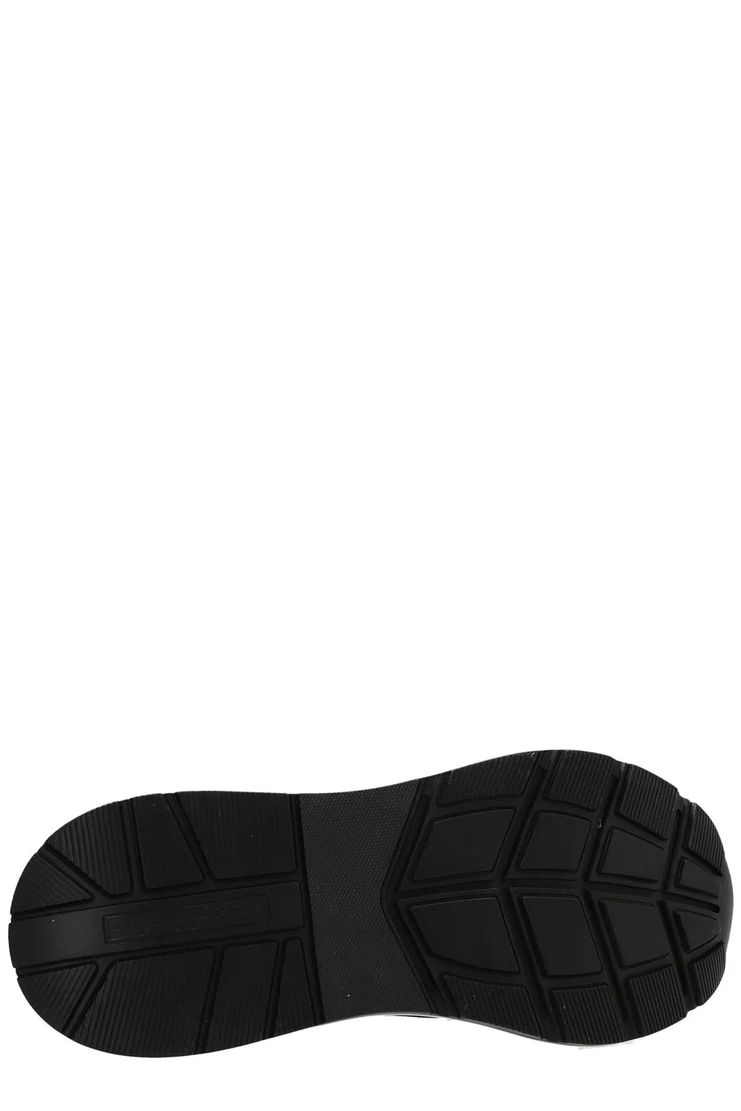 Burberry Checked Detail Lace-Up Sneakers