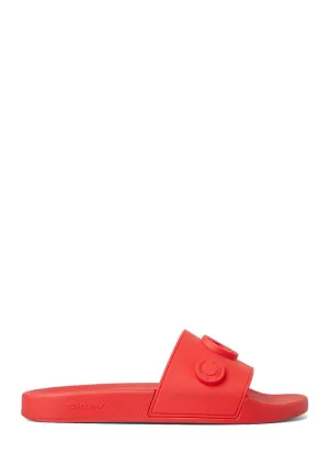 Burberry Logo Detailed Open-Toe Slides