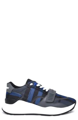 Burberry Low Top Check Pattern Sneakers