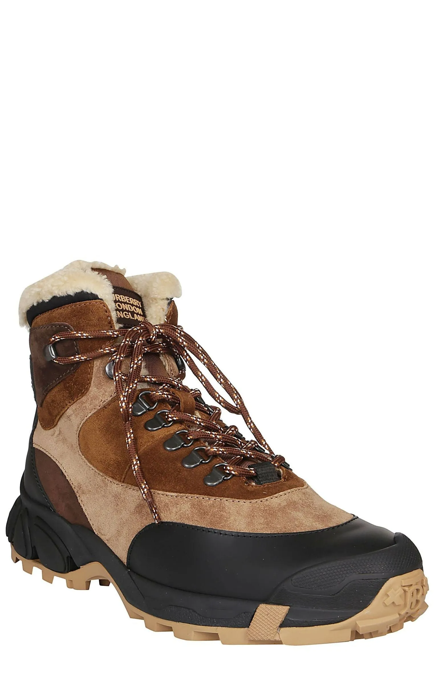 Burberry Shearling-Lined Tor Boots
