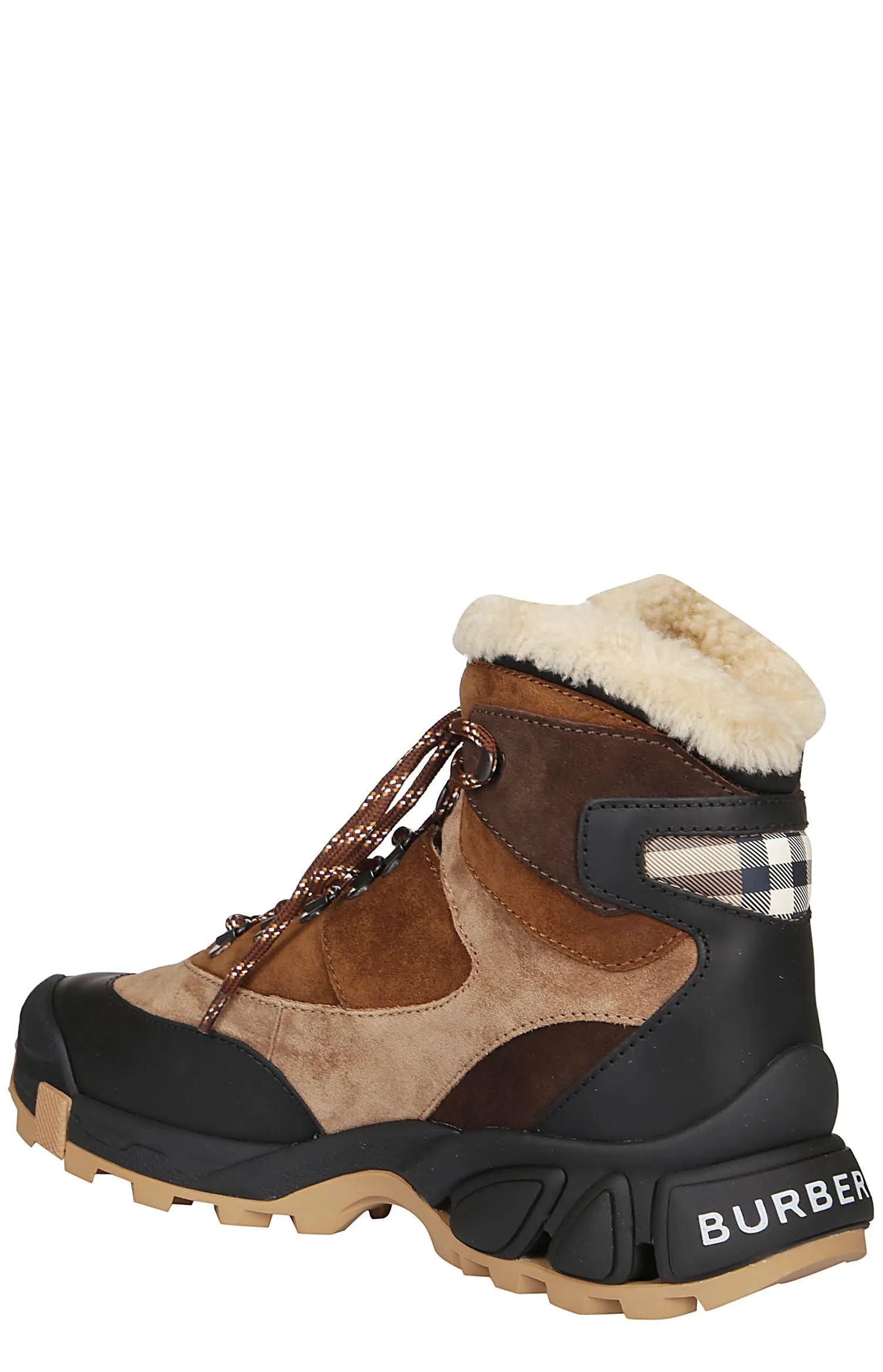 Burberry Shearling-Lined Tor Boots