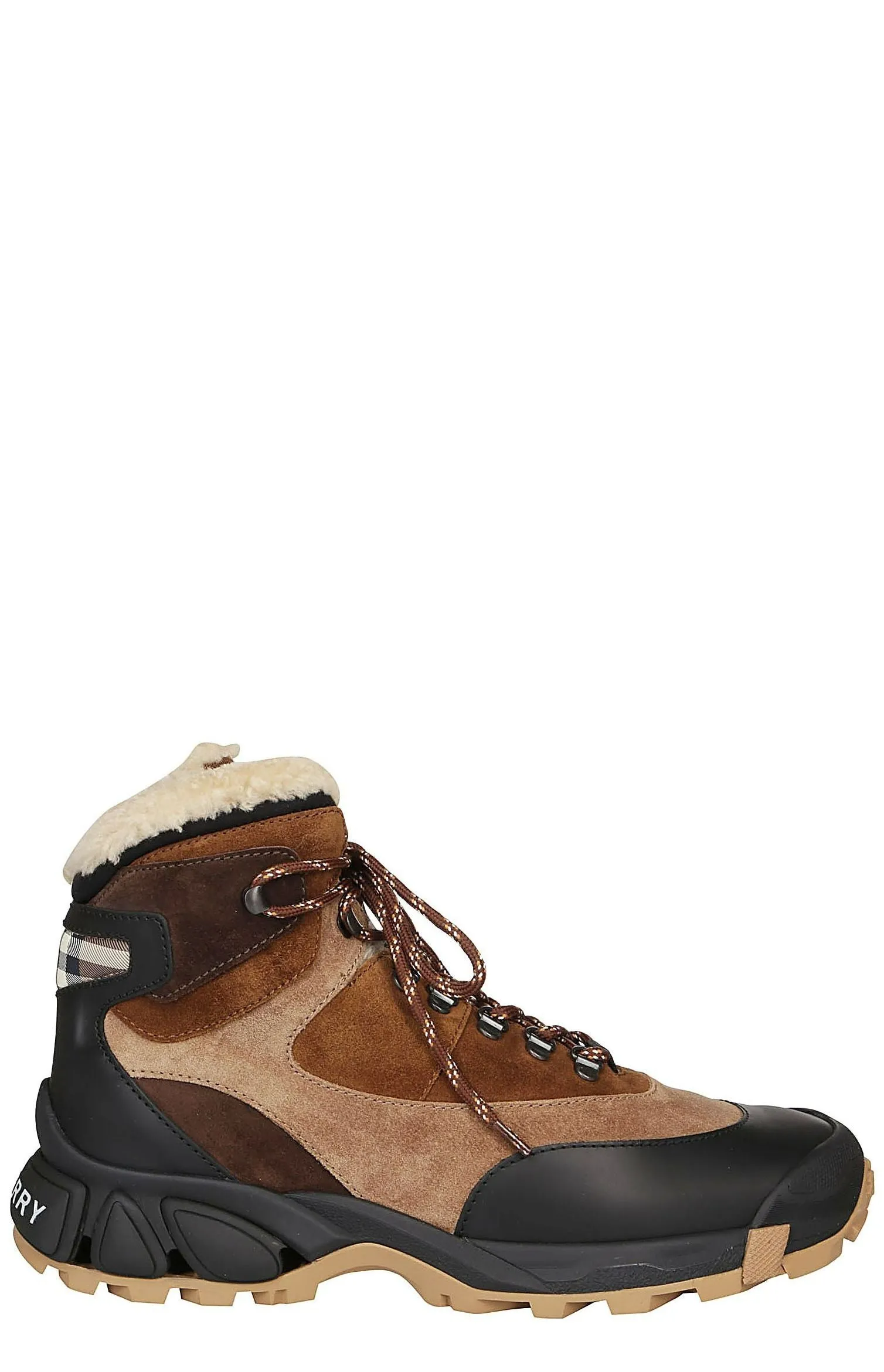 Burberry Shearling-Lined Tor Boots