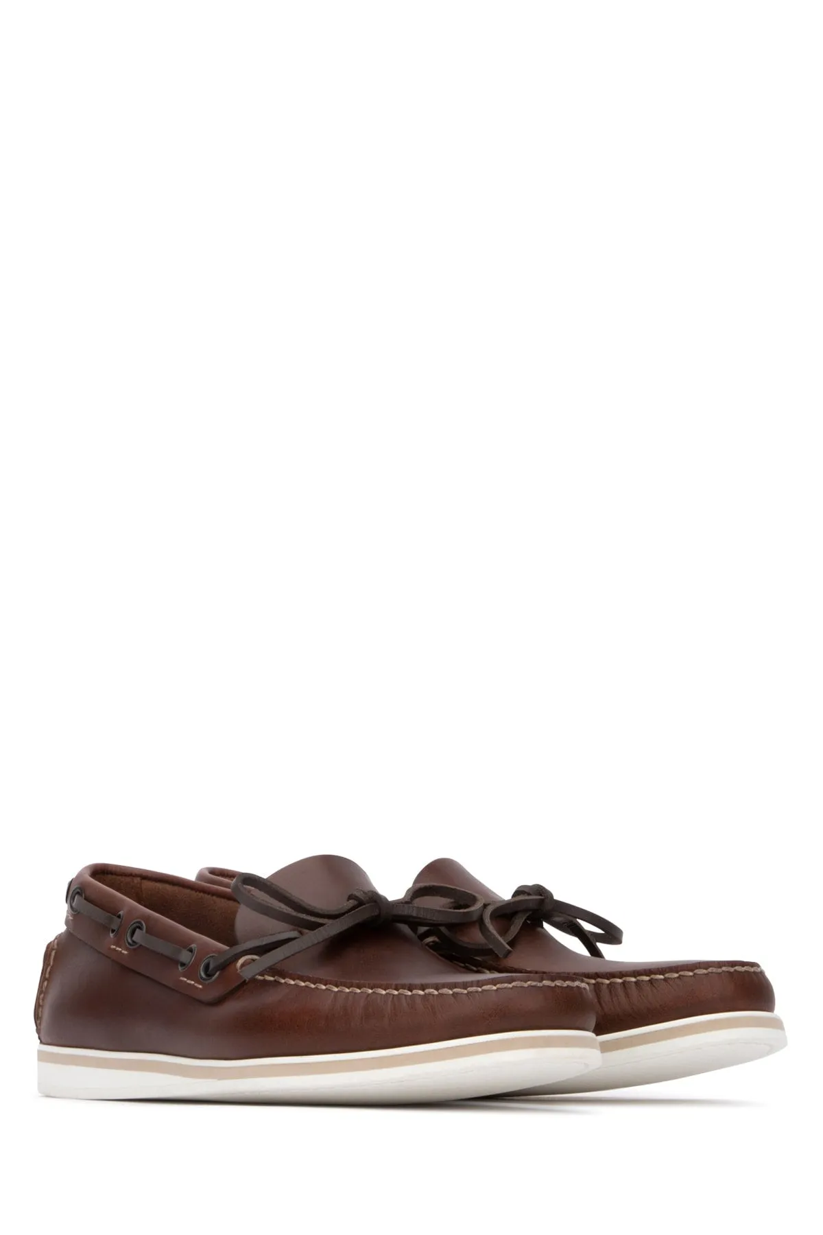 Car Shoe Lace Detail Moccasins