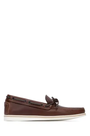 Car Shoe Lace Detail Moccasins