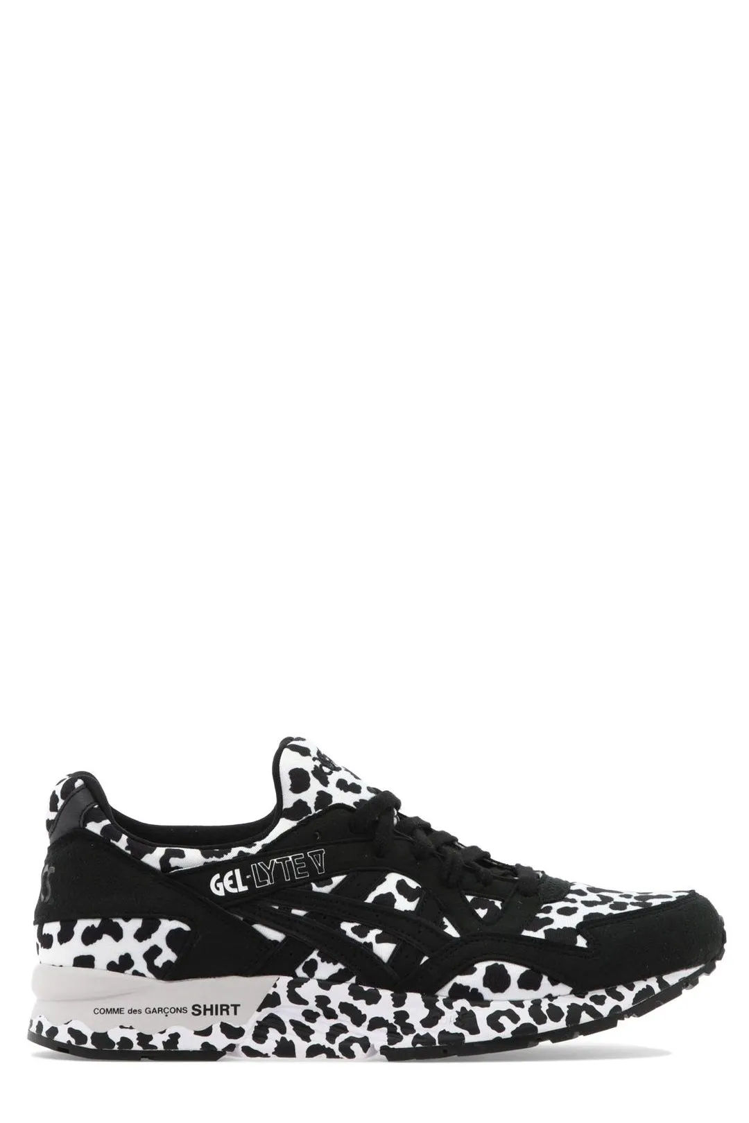 Comme des Garons Shirt X Asics Leopard Printed Sneakers