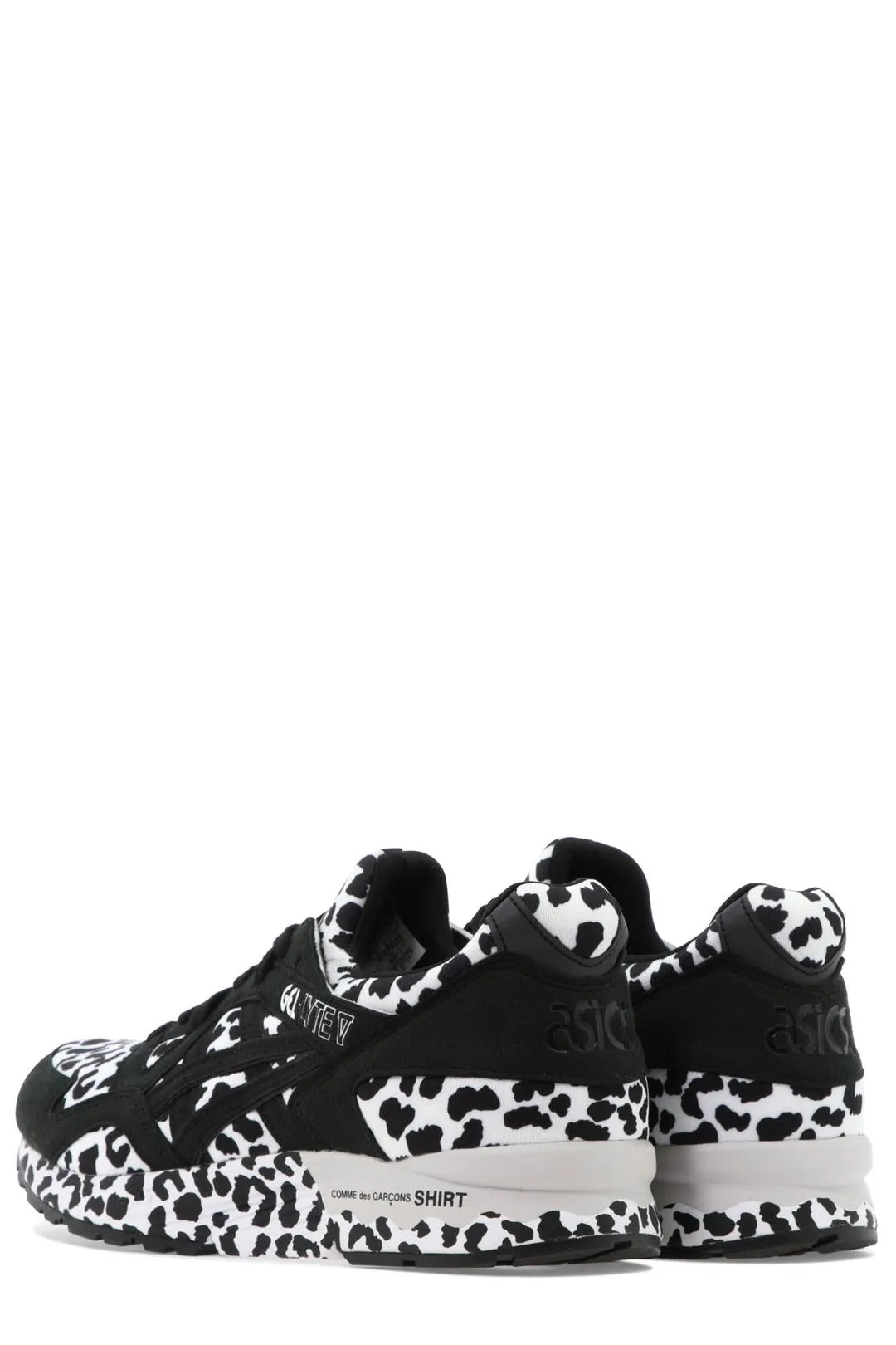 Comme des Garons Shirt X Asics Leopard Printed Sneakers