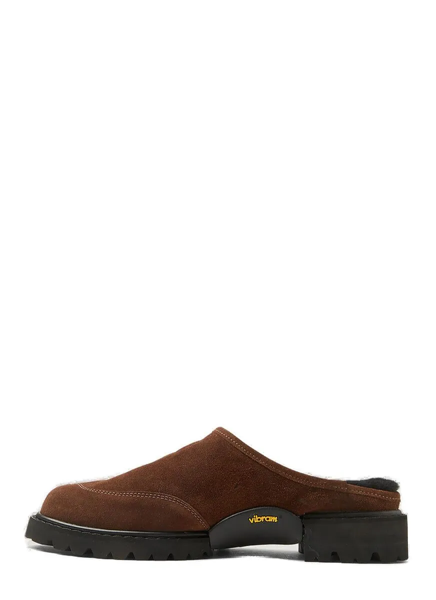 Diemme Panelled Slip-On Mules