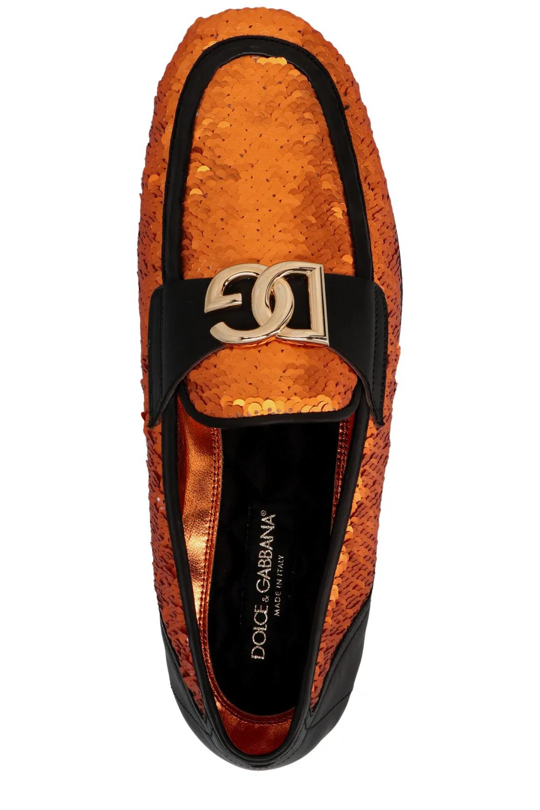Dolce & Gabbana Ariosto Logo Plaque Slip-On Slippers