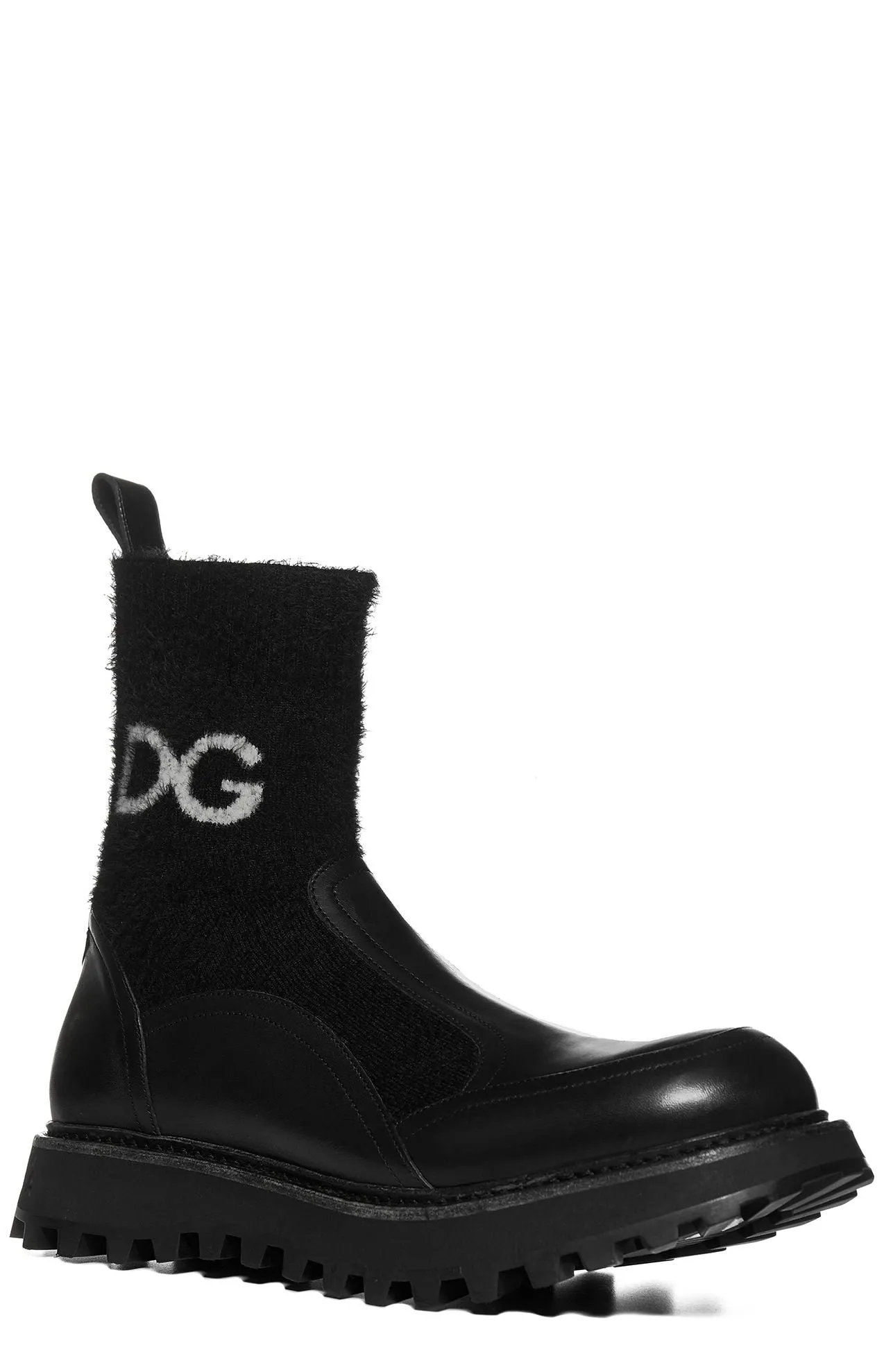 Dolce & Gabbana DG Logo Ankle Boots