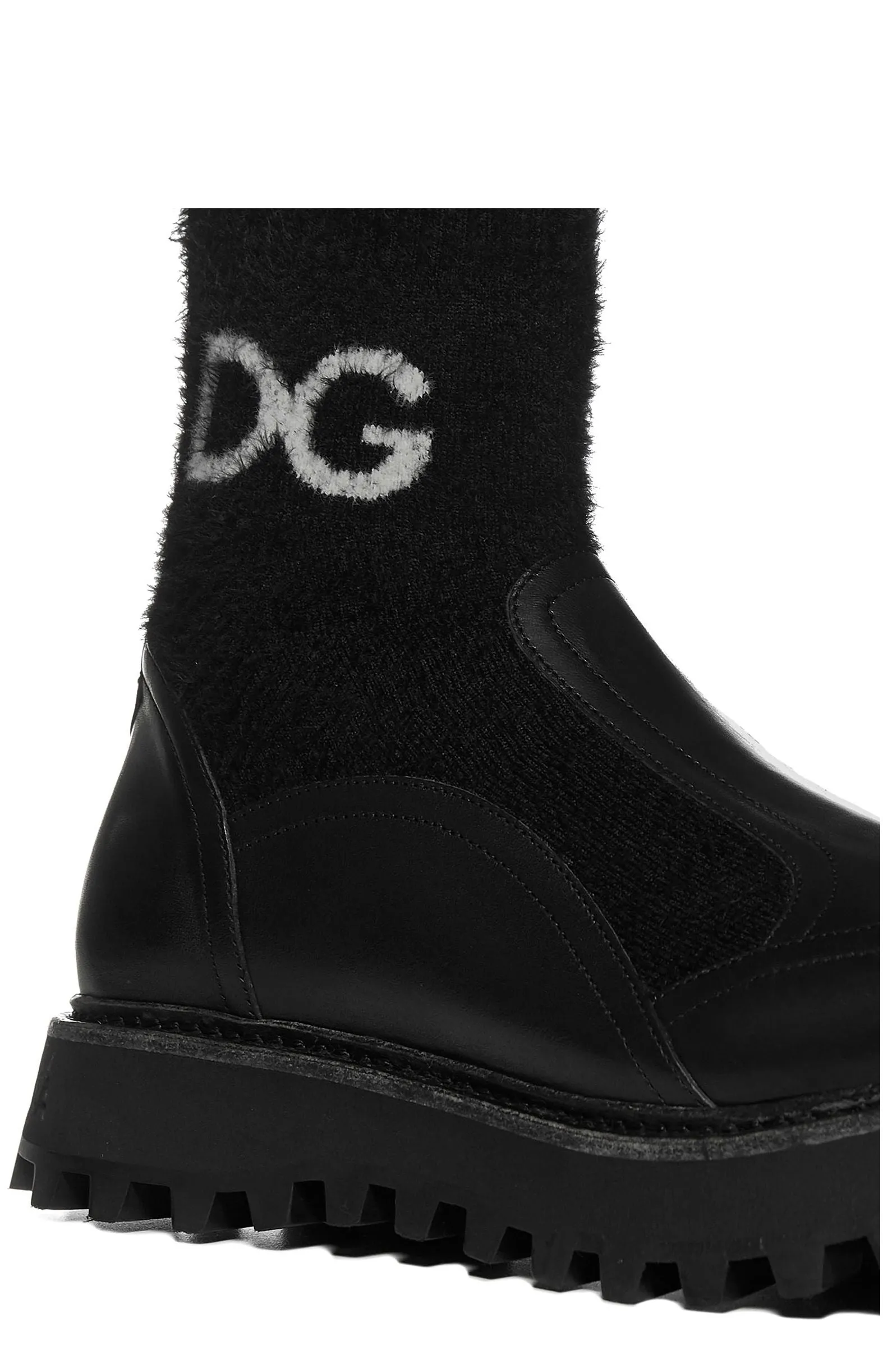 Dolce & Gabbana DG Logo Ankle Boots